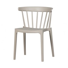 CHAIR BL OFFWHITE OUTDOOR    - CHAIRS, STOOLS